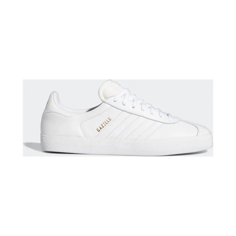 Adidas Gazelle ADV ‘Cloud White’ Cloud White/Cloud White/Gold Metallic (FY0482)