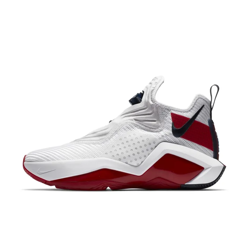 Nike LeBron Soldier 14 USA White/White-University Red-Midnight Navy (CK6047-100)