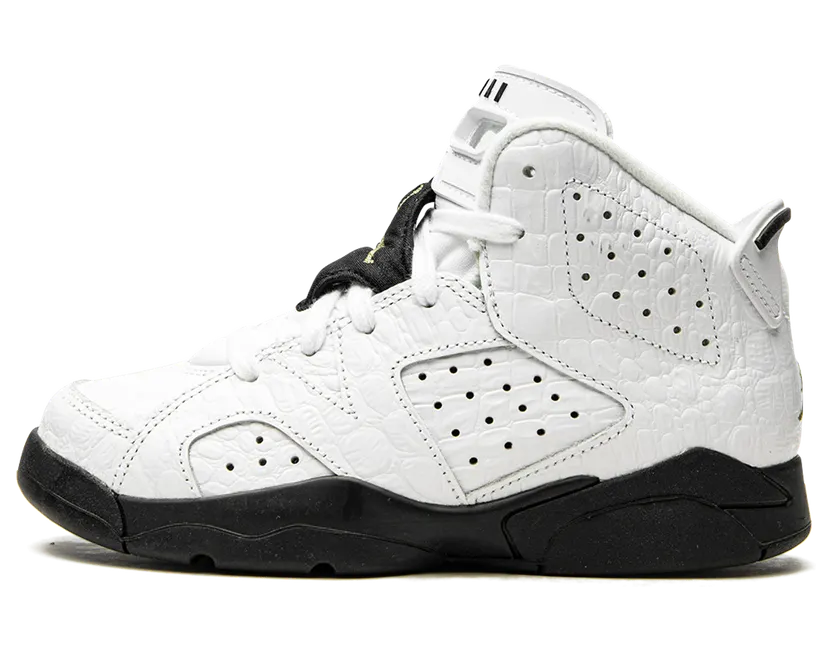 Air Jordan 6 Retro GG ‘Alligator’ Neutral Grey/Black/White (384666-110)