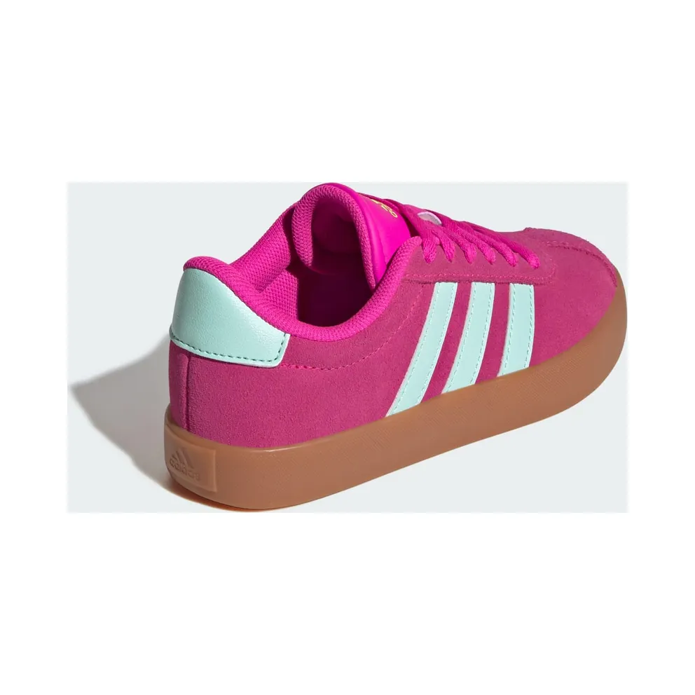 Adidas VL Court 3.0 Kids Shock Pink / Semi Flash Aqua / Lucid Lemon (JS5013)