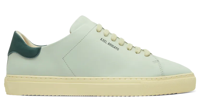 Axel Arigato Clean 90 Sneaker “Light Green,Dark Green” (F4624003)
