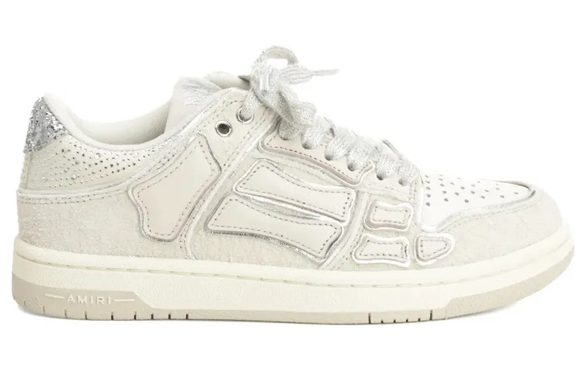 AMIRI Skel sneakers met glitterdetail – Beige (AWSNSN1005)