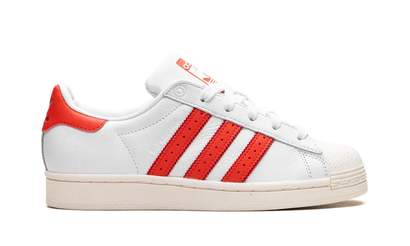 Adidas Superstar “Cloud White Bright Red” (IG2217)