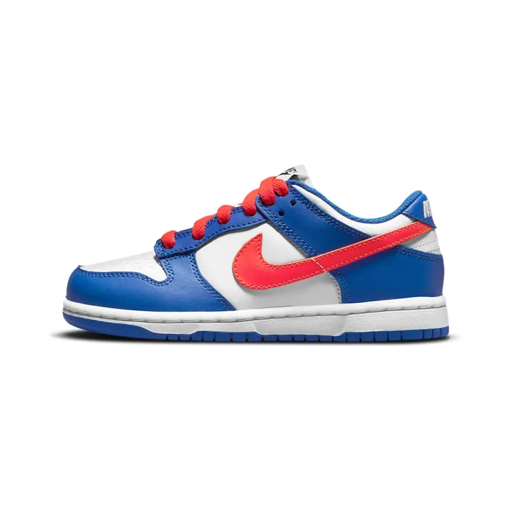 Nike Dunk Low Bright Crimson Game Royal (PS) (CW1588-104)