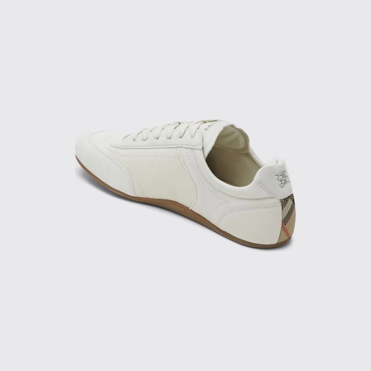 BURBERRY Knight Leather Sneakers Beige (8125529) (2)