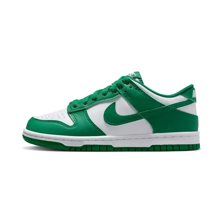 Nike Dunk Low GS “White / Malachite” (FB9109-114)