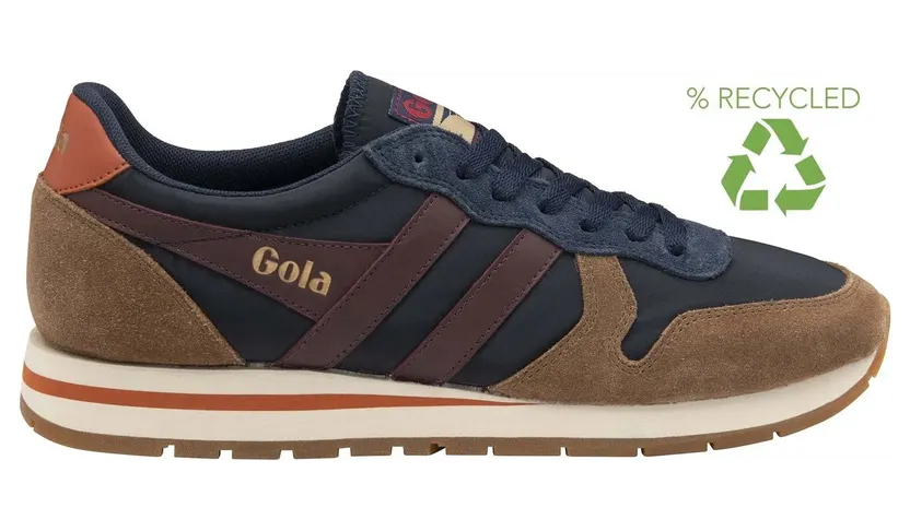 Gola sneaker marine/tabak/Bourgondië (CMB363ET)