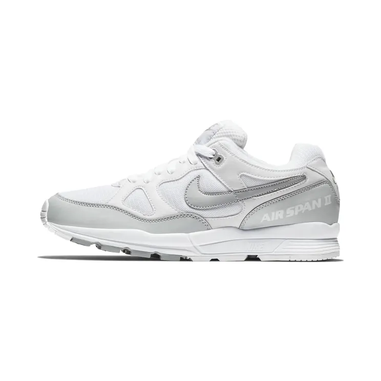 Nike Air Span 2 “White / Pure Platinum / Wolf Grey” (AH8047-105)