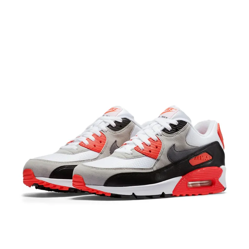 Nike Air Max 90 OG Infrared (2015) White/Cool Grey-Neutral Grey-Black-Infrared (725233-106)