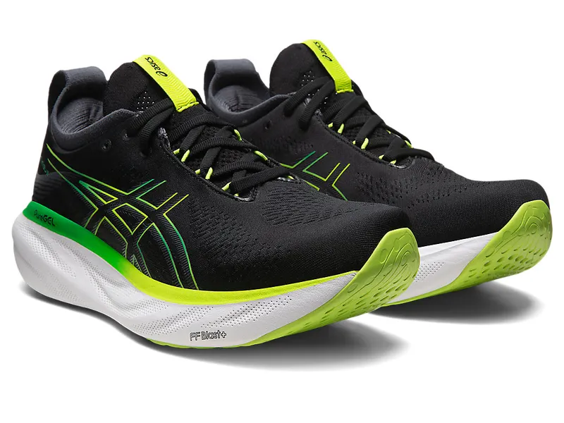 Asics GEL-NIMBUS 25 Black/Lime Zest (1011B547.003)