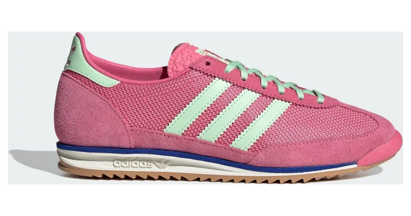adidas SL72 Pink Fusion Green Spark (JI1879)