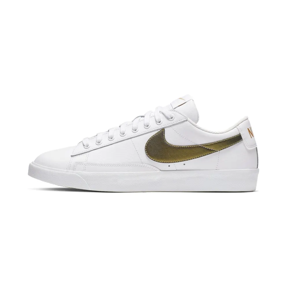 Nike Blazer Low Premium White Fir White Fir Metallic Gold (BQ7460-101)