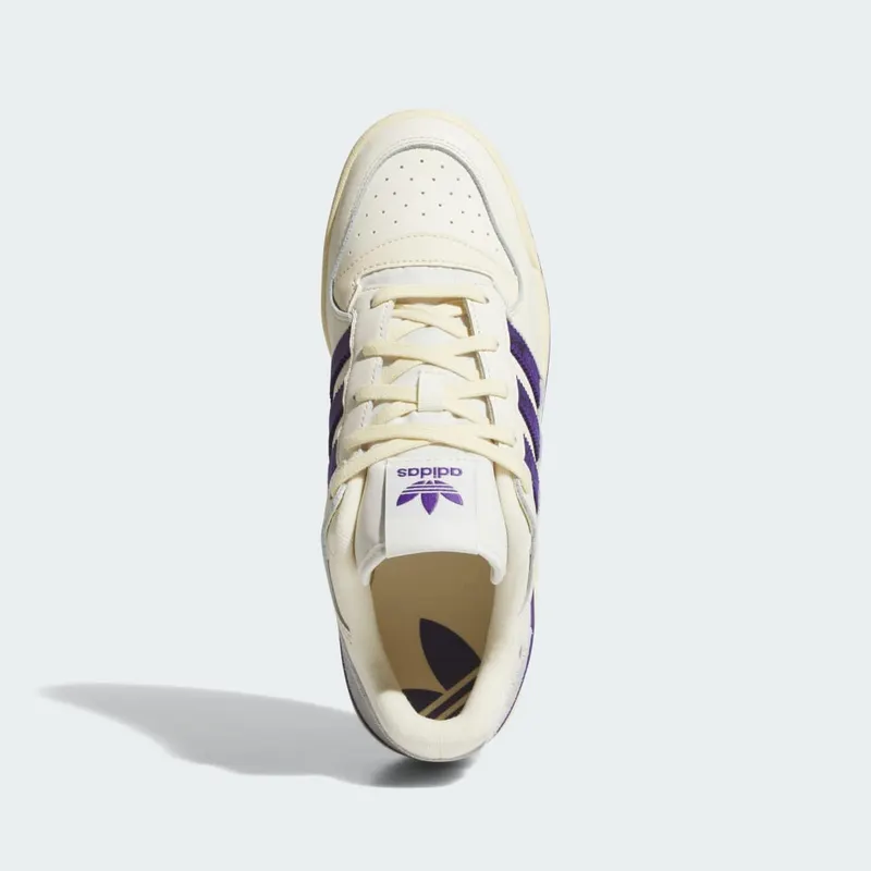 Adidas Forum Low CL Cream White / Collegiate Purple / Warm Vanilla (JI3268)