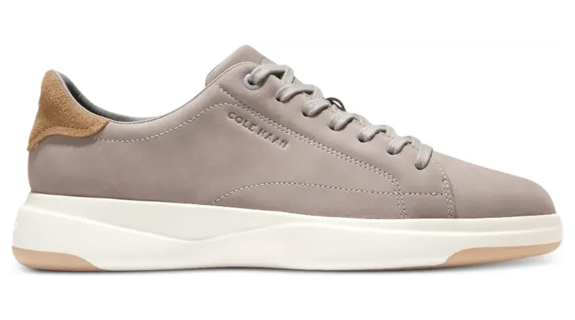 Cole Haan GrandPro Tennis II aus Nubukleder “Grey” (C42751)