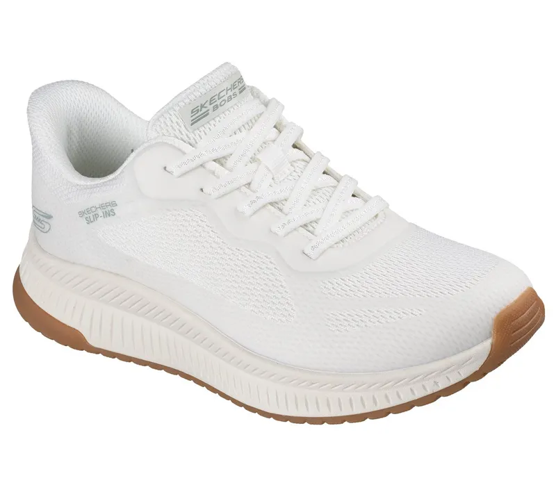 Skechers Slip-ins: BOBS Squad 4 – Staple Look Sneaker White