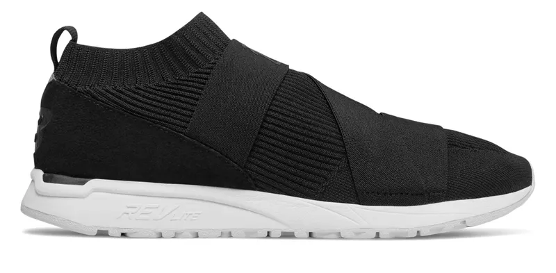 New Balance 247 Knit Black Black/White (MRL247KX)