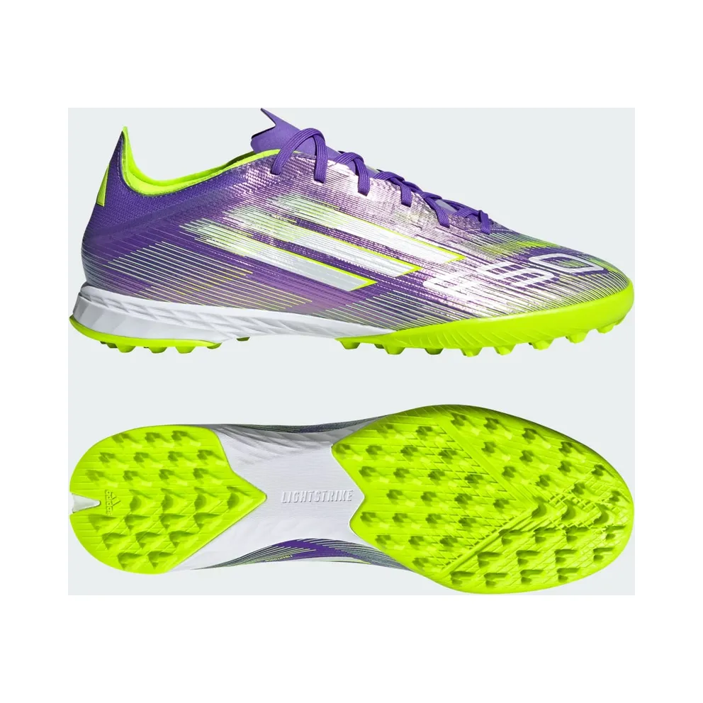 adidas F50 Pro TF Purple Rush Cloud White Lucid Lemon (JH7665)