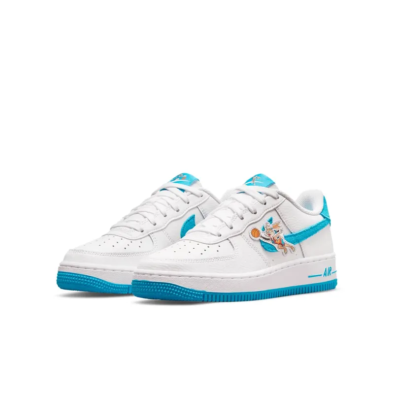 Nike Air Force 1 Low Hare Space Jam (GS) (2021) (DM3353-100)