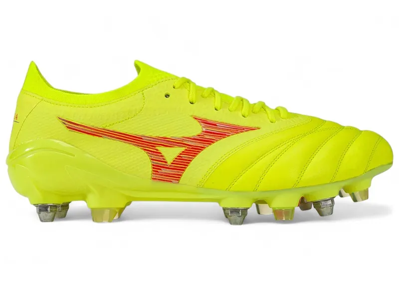 Mizuno Morelia Neo IV Beta Japan Mix Safety Yellow Flery Coral Safety Yellow (P1GC244045)