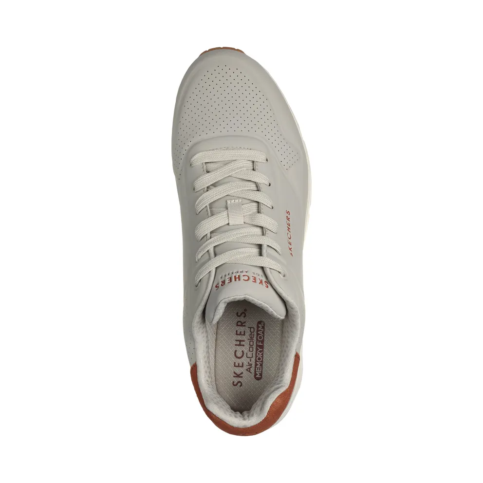 Skechers Uno – Suited On Air – Natuurlijk – “Beige” (183004 NAT)