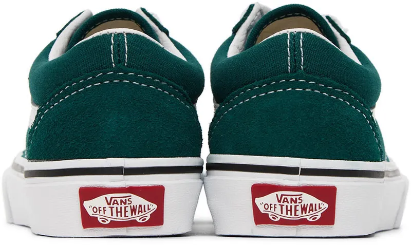 VANS Old Skool Kids’ Shoes Green (VN0A7Q5F60Q)