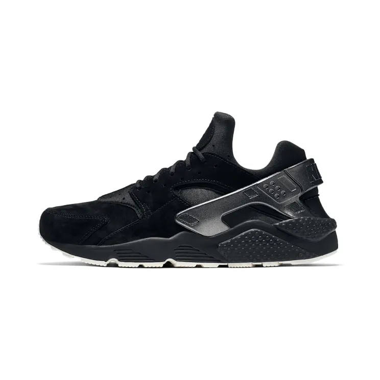 Nike Air Huarache Run Prm Black Black-Sail