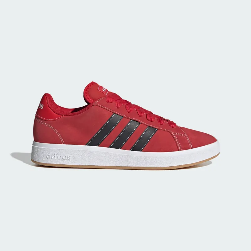 Adidas Grand Court Base 00s Better Scarlet / Core Black / Gum (JQ2718)