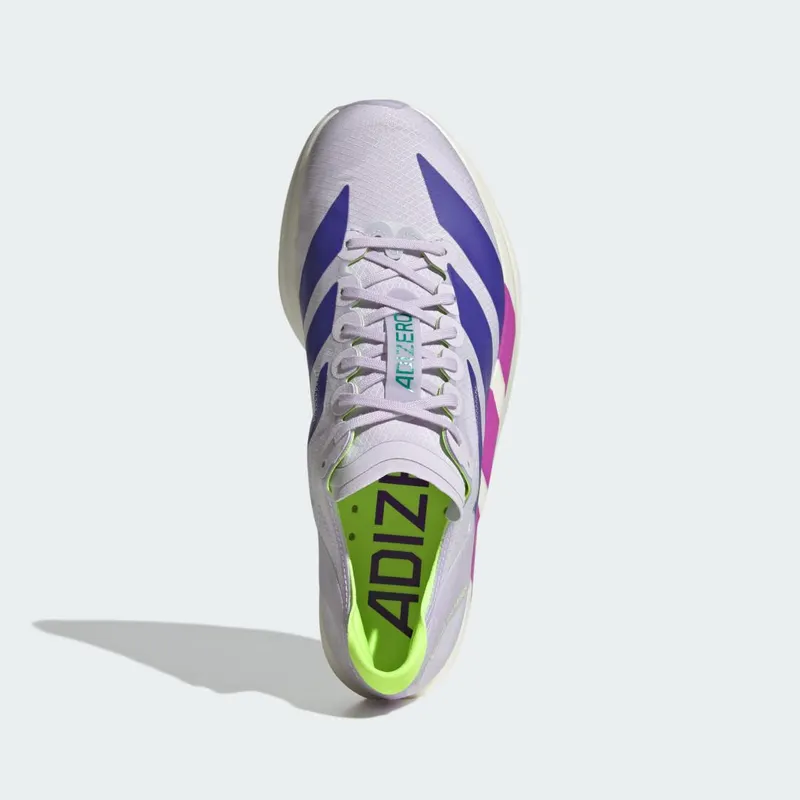 Adidas ADIZERO TAKUMI SEN 11 Running Shoes Purple Tint / Solar Purple / Signal Green (KI5714)