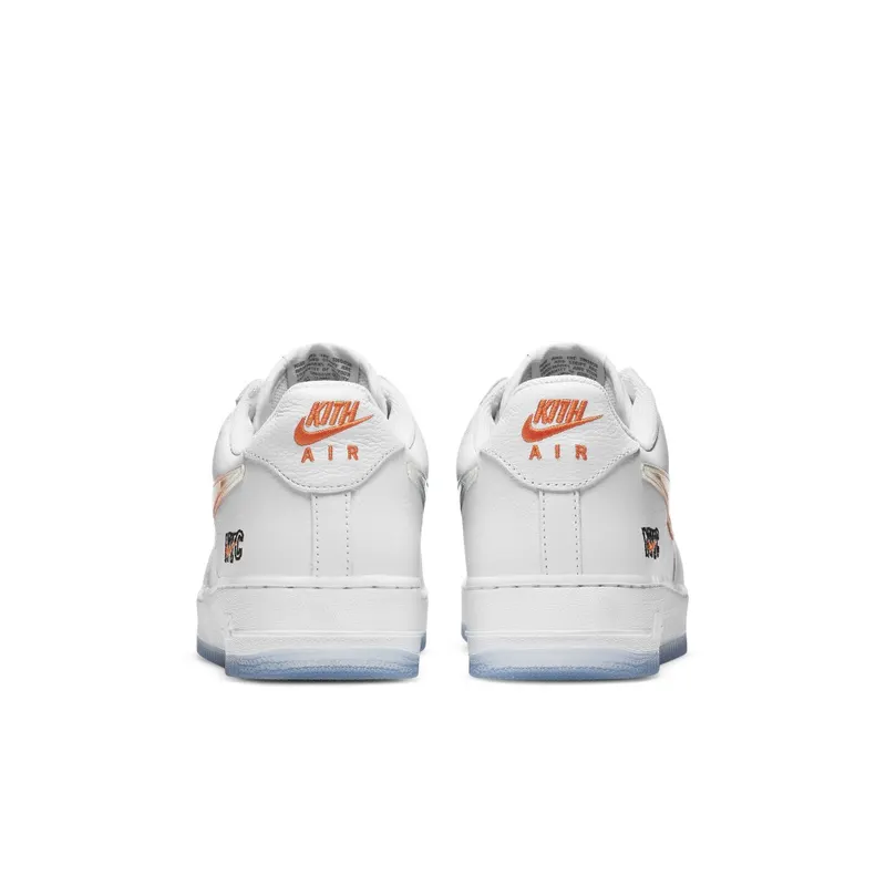 Nike Air Force 1 Low Kith Knicks Away White/Rush Blue-White-Brilliant Orange (CZ7928-100)
