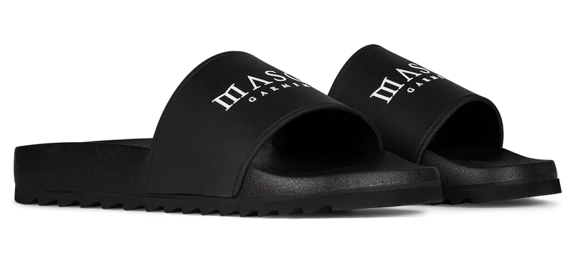 Mason Garments Slides – Squalo Schwarz (ACC-10A)