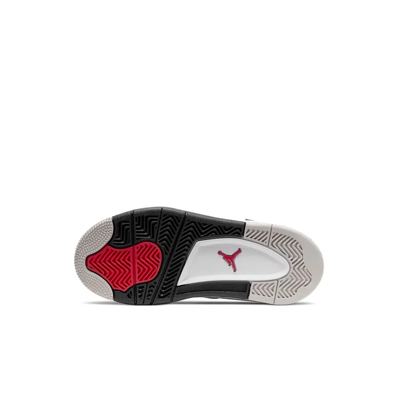 Jordan 4 Retro What The (PS) White/Military Blue-Fire Red-Black-Cement Grey (BQ7669-146)