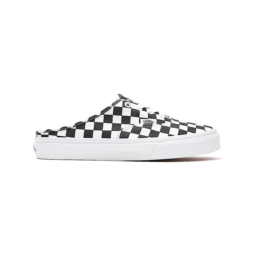 Vans Authentic Mule Checkerboard Black White (VN0A54F75GU)