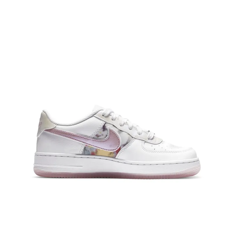 Nike Air Force 1 Low White Light Artic Pink (GS) (CN8535-100)