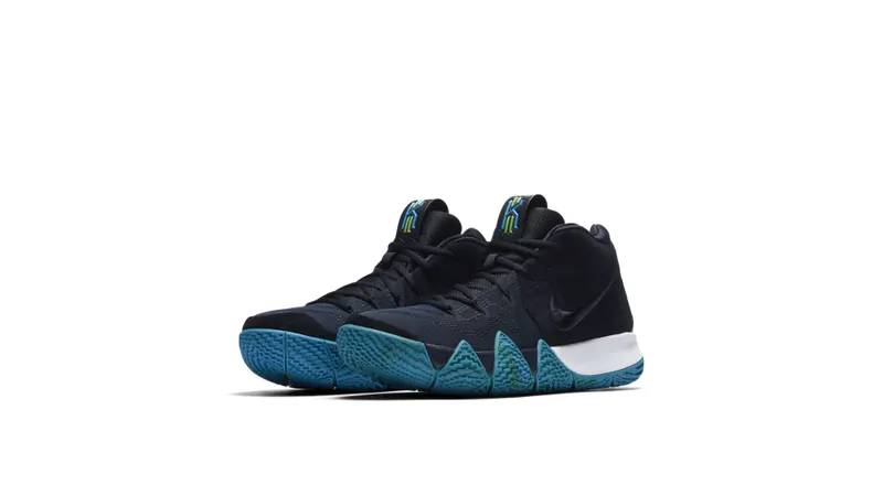 Nike Kyrie 4 Dark Obsidian “Think Twice” Dark Obsidian/Black (943806-401)