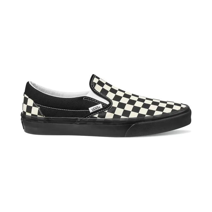 Vans Classic Slip-On “Checkerboard Black White Black Midsole” (VN000D5PYB2)