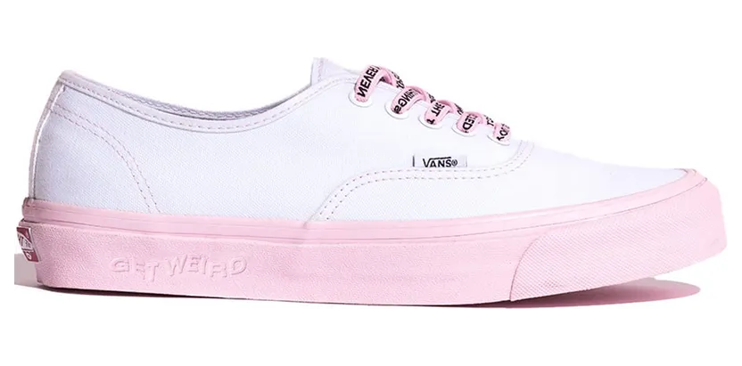 Vans Authentic Anti Social Social Club Get Weird White (VN000UDDOYO)