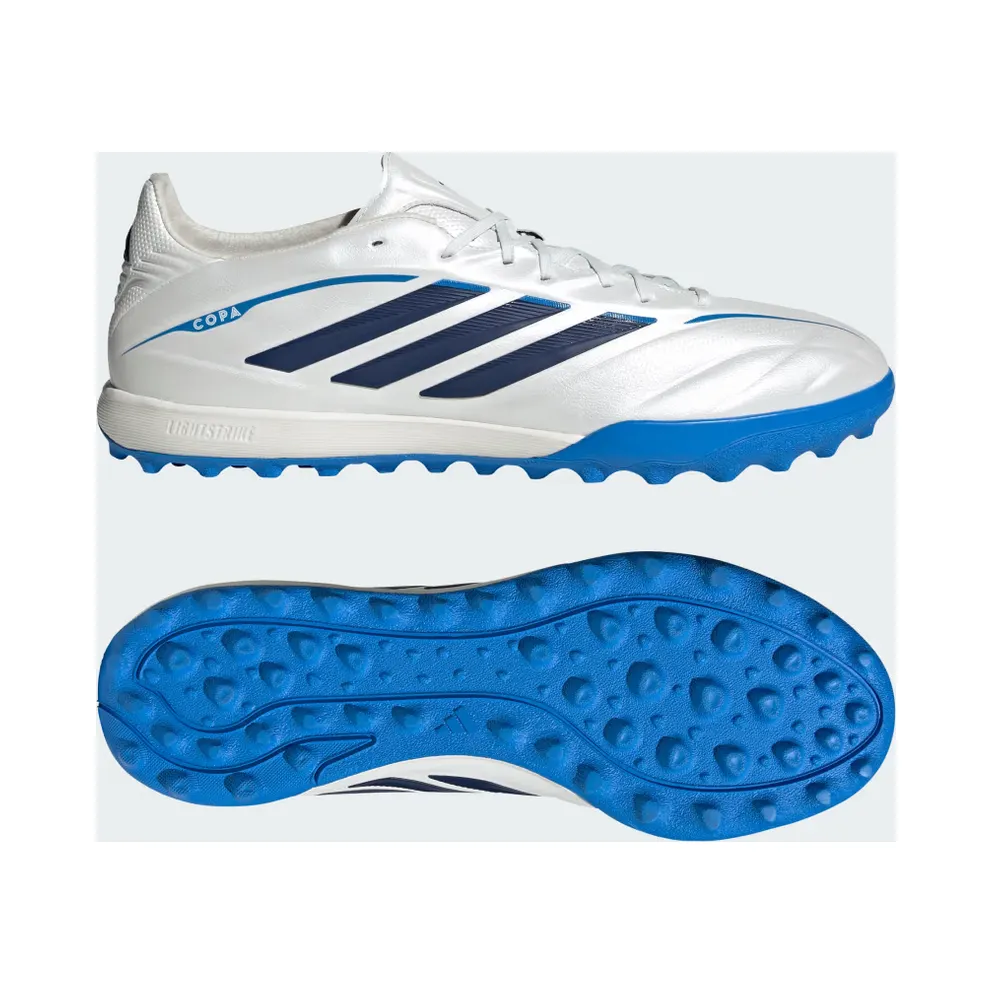 adidas Copa Pure IV Pro Turf Football “Zero Metalic / Dark Blue / Lucid Ray Blue” (KI0631)