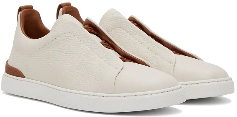 ZEGNA Black Triple Stitch™ Low-Top (LHCVO-S4667Z)