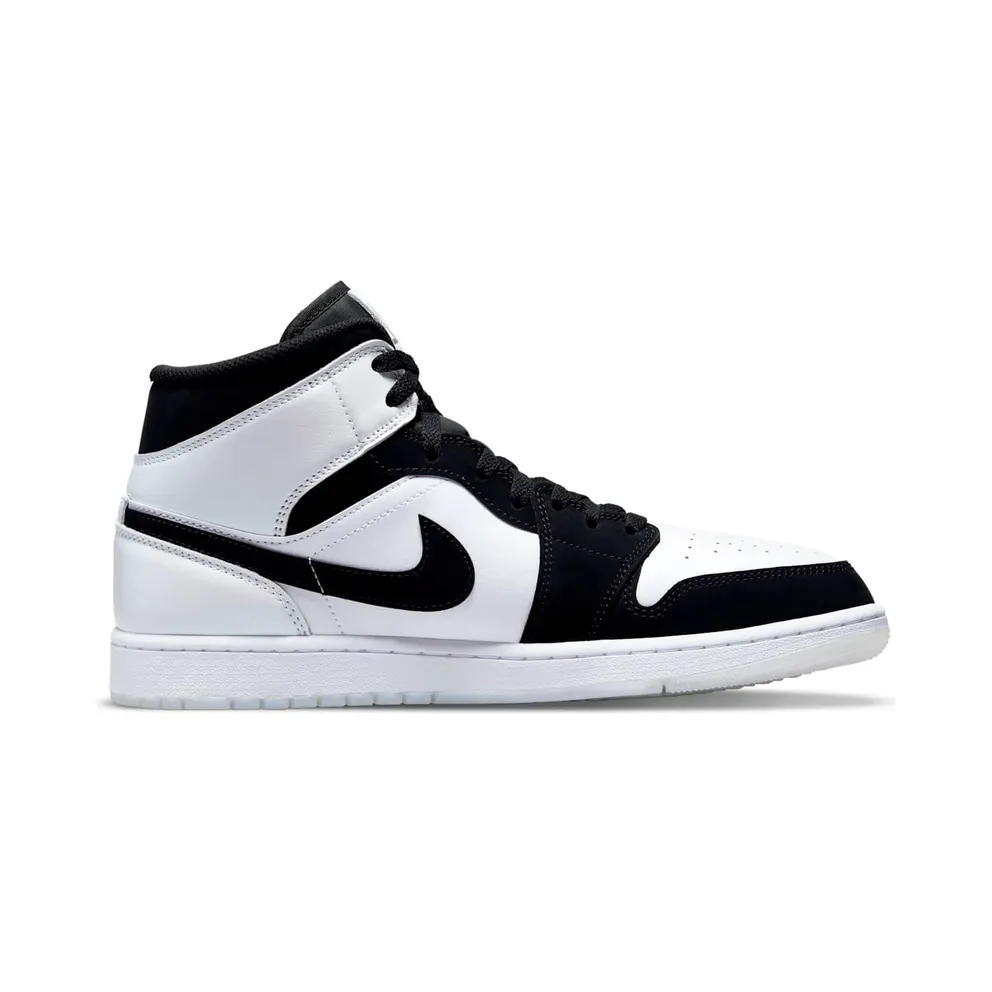 Air Jordan 1 Mid Diamond Black White (DH6933-100)