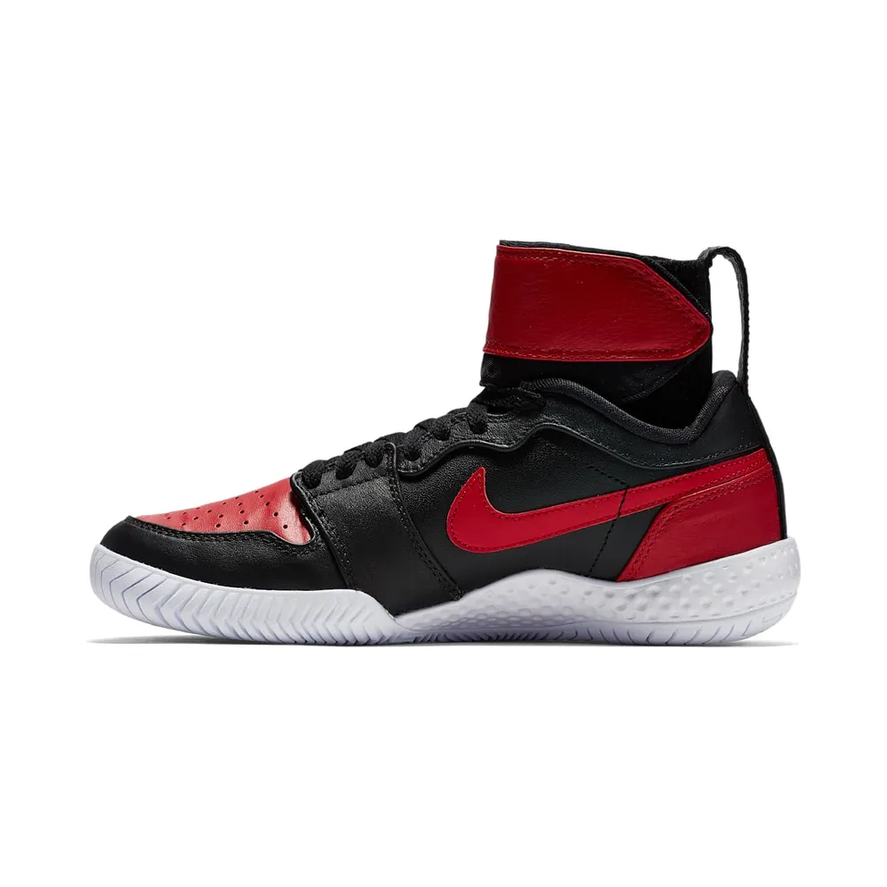 Jordan Nike Court Flare AJ1 Serena Williams Bred (W) Black/Varsity Red-White (878458-023)