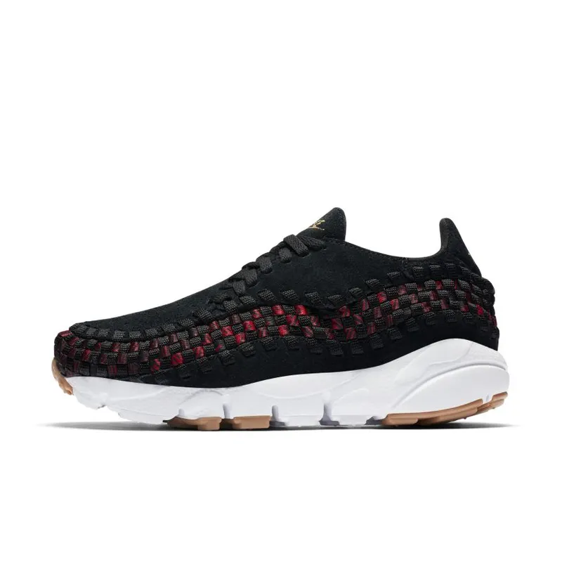 Nike Air Footscape Woven N7 2017 (W) Black/Black-University Red-Gum Medium Brown (AA0508-001)
