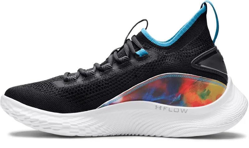 Under Armour Curry 8 Tie Dye Black Black/White-White (3024032-001)