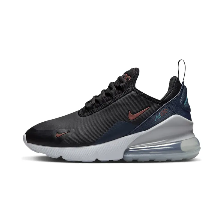 Nike Air Max 270 “Black / Thunder Blue / Wolf Grey / Dark Pony” (FV4070-001)