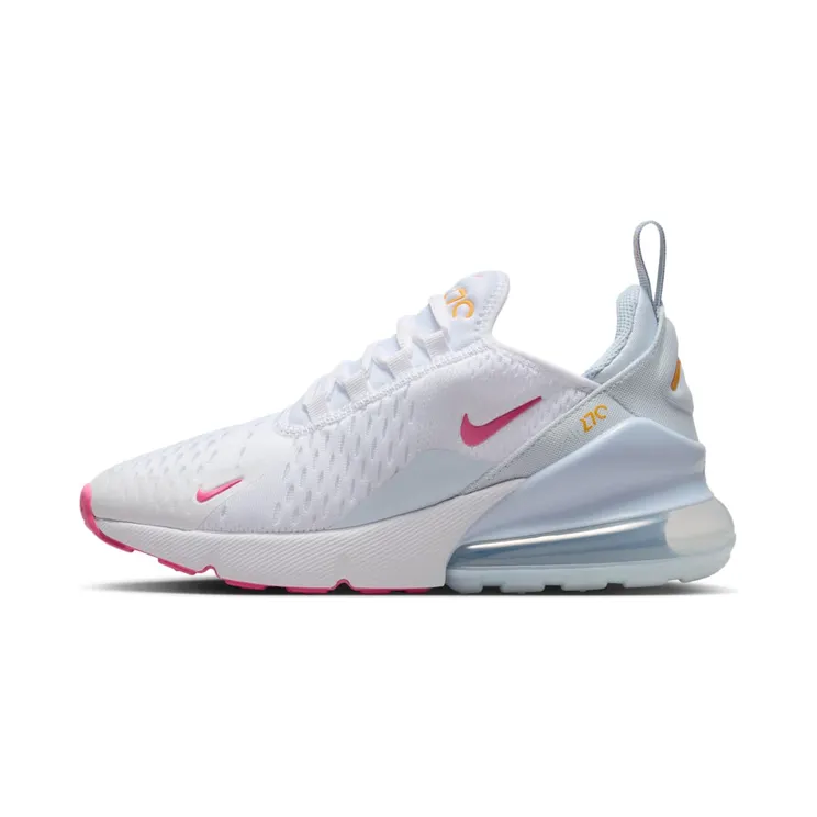 Nike Air Max 270 “White / Blue Tint / Light Armoury Blue / Pinksicle” (943345-117)