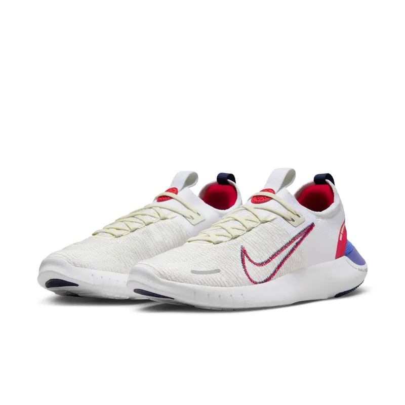 Nike Free RN Next Nature White University Red (FB1276-100)