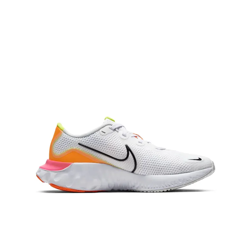 Nike Renew Run White Pink Blast (GS) White/Platinum Tint/Pink Blast (CT1430-100)