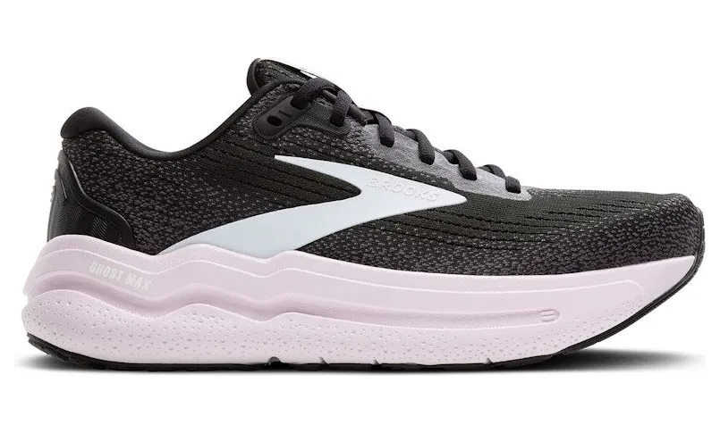 Brooks Ghost Max 2 Black White Orchid Ice (120420-1B-077)
