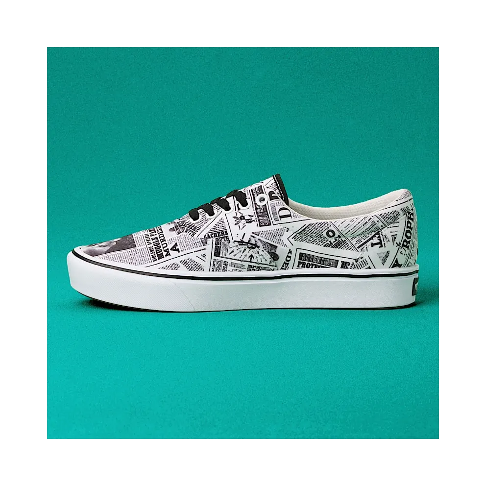 Vans Era ComfyCush Harry Potter Daily Prophet Daily Prophet/True White (VN0A3WM9V9T)