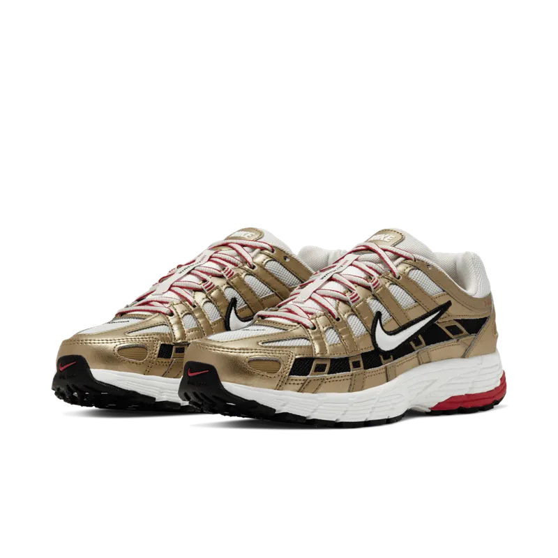 Nike P-6000 Metallic Gold (W) Light Bone/Summit White-Metallic Gold (BV1021-007)