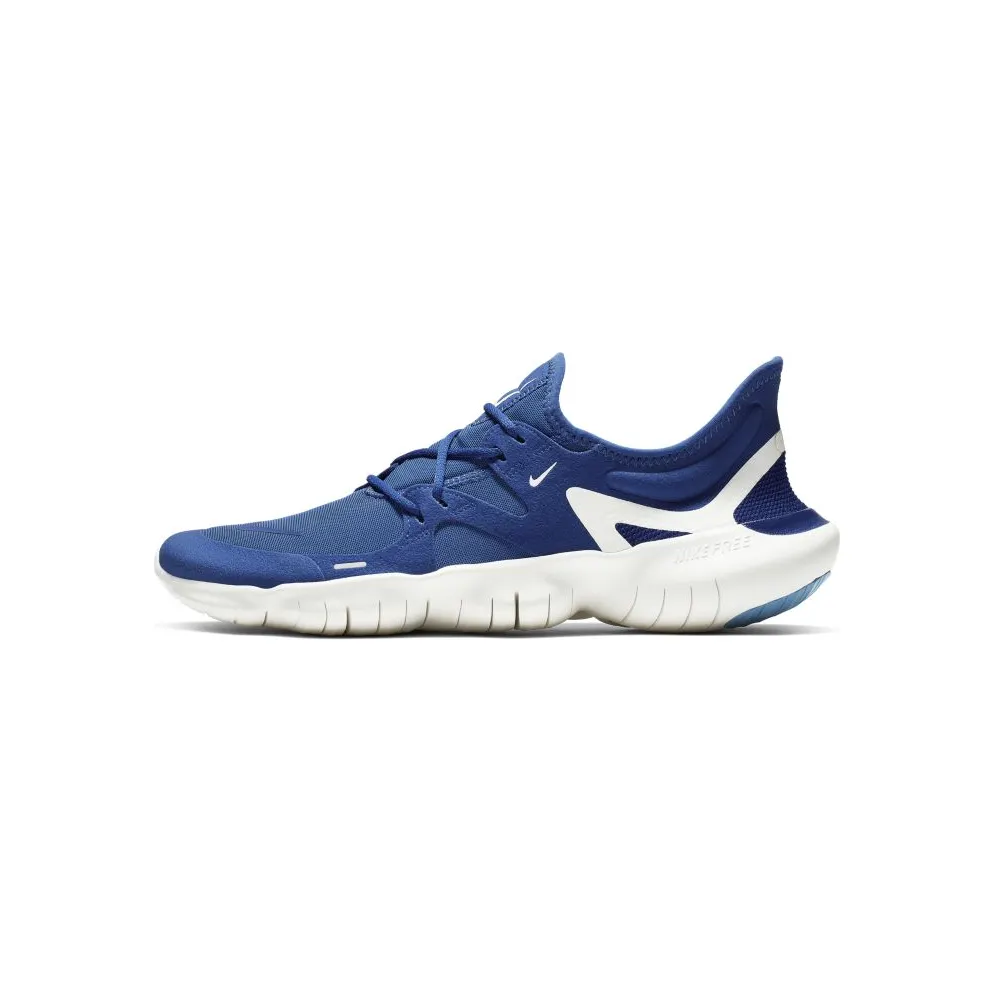 Nike Free RN 5.0 Indigo Force Indigo Force Summit White Blue Lagoon Deep Royal Blue (AQ1289-401)